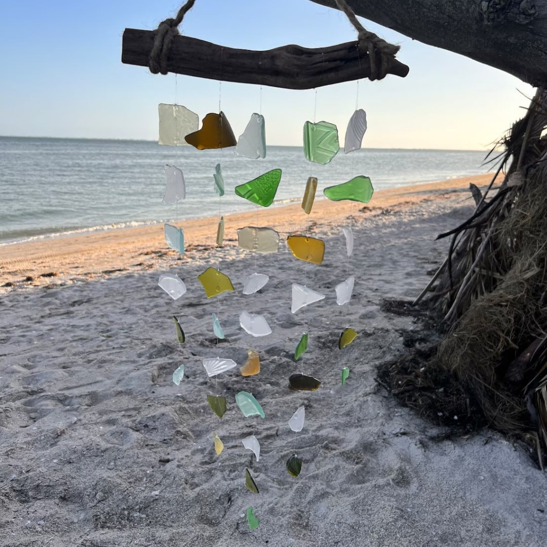 🌊 Sea Glass Wind Chime