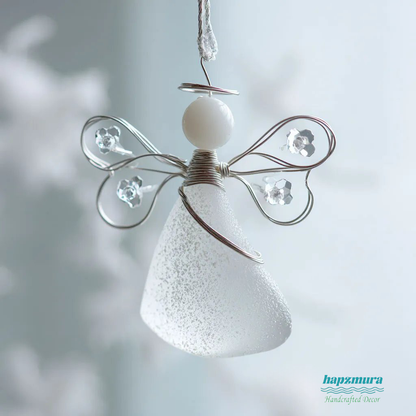 🌊Handmade Sea Glass Angel Ornament(Buy 6 Free Shipping Now)