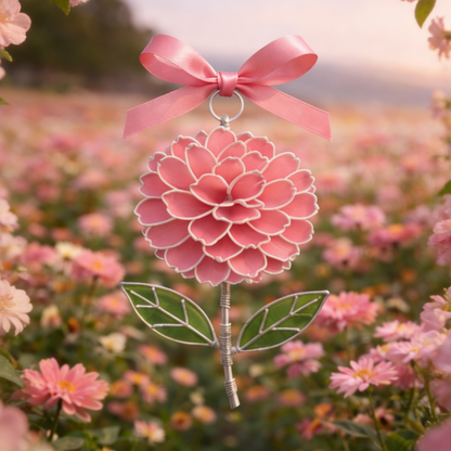 💐Handcrafted Sea Glass Flower Sun Catchers