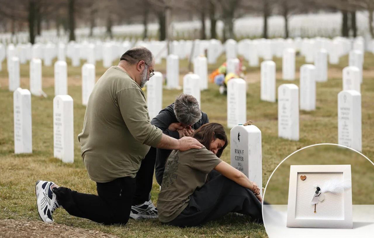 🎁2026💘Memorial Gift Sorry for your loss Gift Sea Glass Art Sympathy Gift