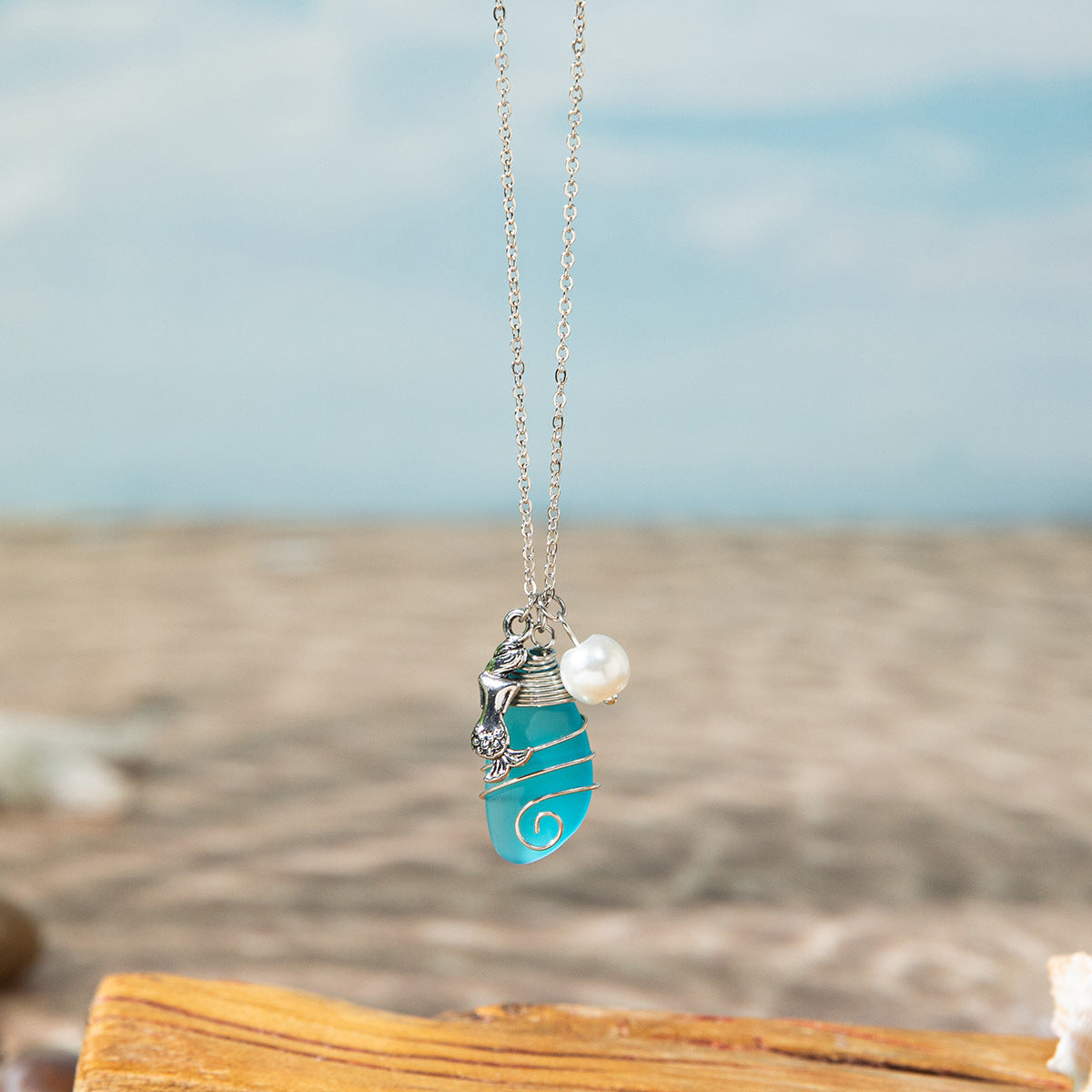 🎁2026 Specical Gift🎁Sea Glass Necklaces