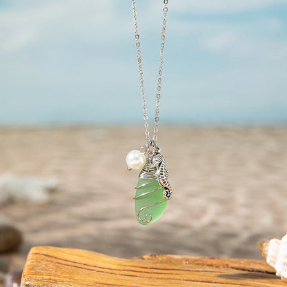 🎁2026 Specical Gift🎁Sea Glass Necklaces